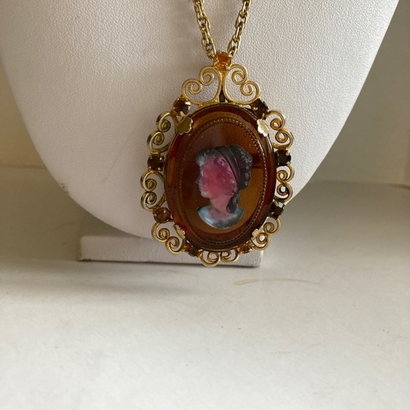 JULIANA for CELEBRITY CAMEO BROOCH-PENDANT - Picture 14 of 14